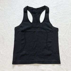 lululemon Swiftly Tech Racerback Tank, Waist Length, Parallel Texture Black, Sz6